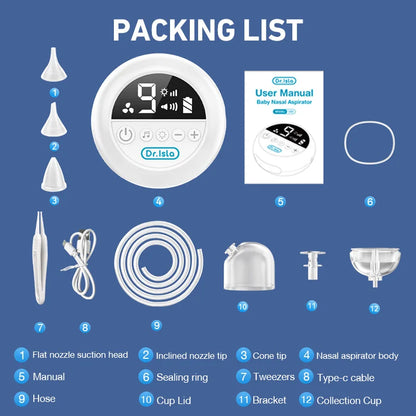 Baby Nasal Aspirator Electric Nose Cleaner