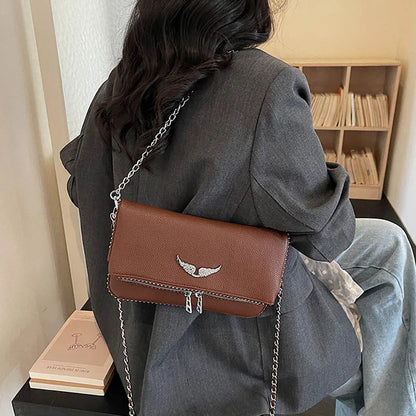 Fashion Underarm Shoulder & Crossbody Bag Wing Mini