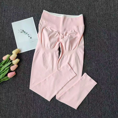 Peach Butt Yoga Pants, High-Waisted Butt-Lifting Fitness