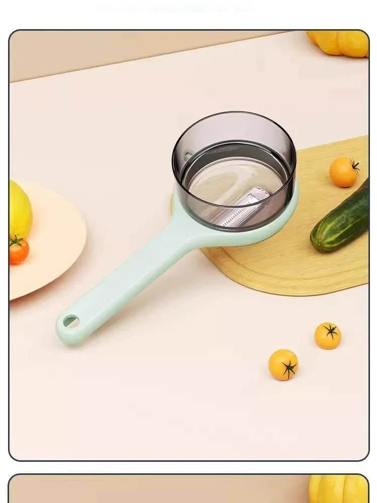 Storage‑Type Fruit Vegetable Peeler With Peel Container