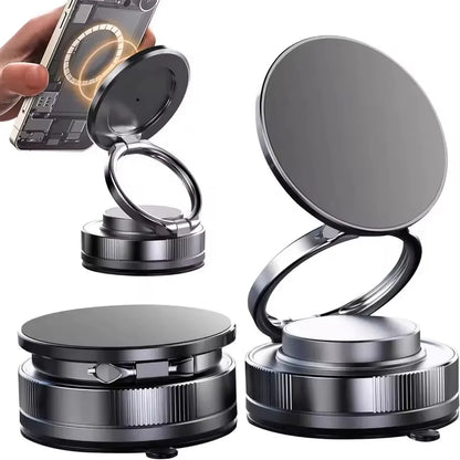 New Vacuum Magnetic Phone Holder for Car - Suction Cup