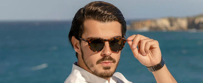 ZENOTTIC Vintage Round Polarized Sunglasses for Men Women
