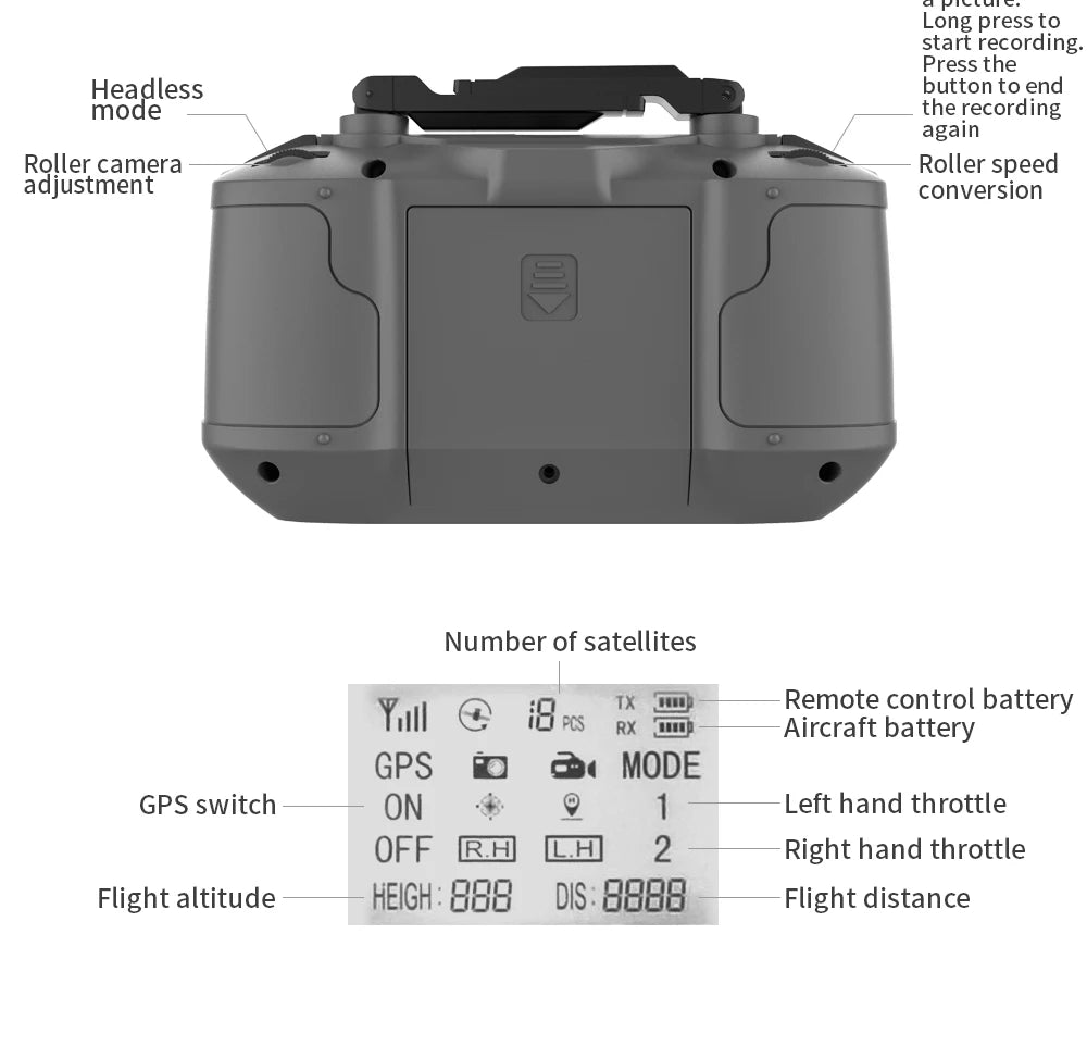 New L600 PRO MAX/PRO GPS Drone 5KM 4K Professional
