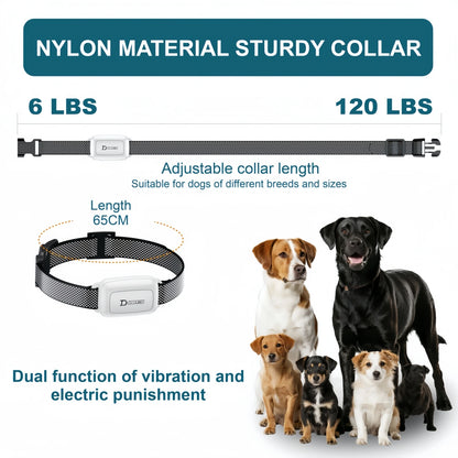 Electric Dog Training Collar Waterproof Dog Bark Collar