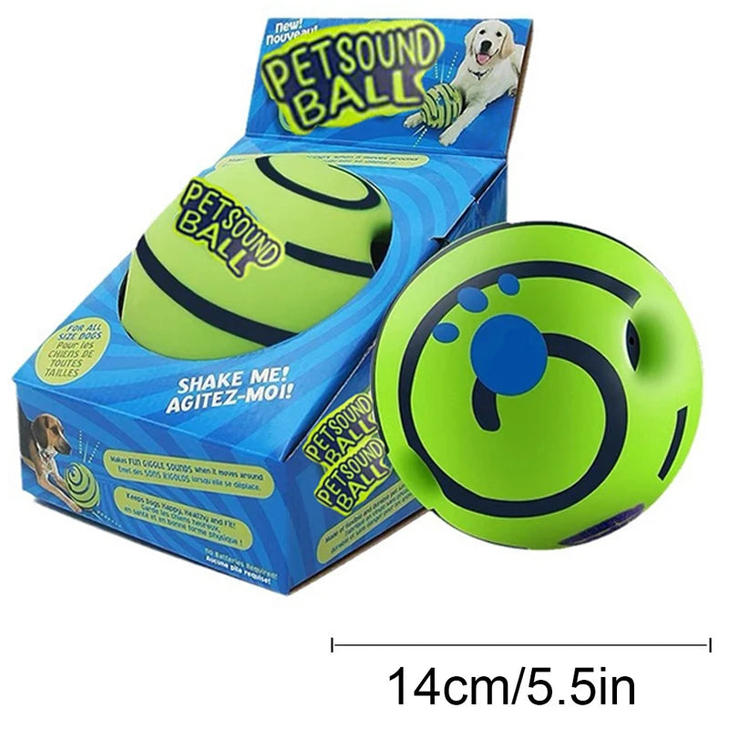 Dog Toy Wobble Wag Giggle Glow Ball Interactive