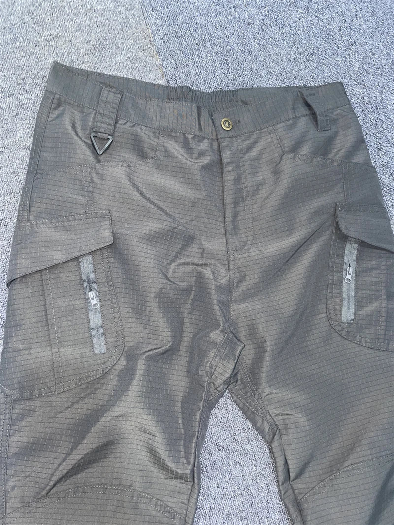 Asian Size Men City Pants Cargo Trousers Multi-pocket