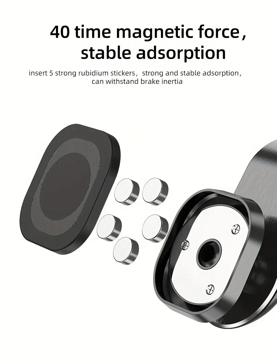 Universal Phone Holder Clip Car Air Vent Magnetic Mount Holder