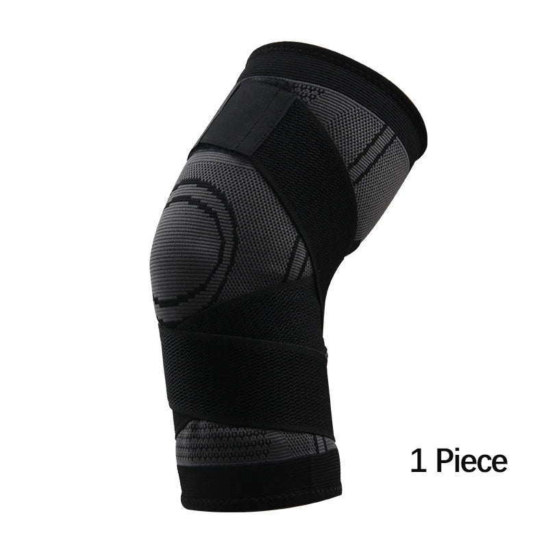 Fitness Knee Sleeve Sports Straps Compression Gym