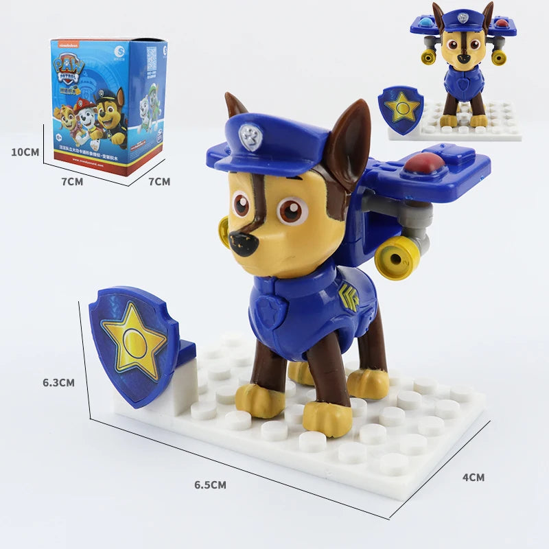 Paw Patrol Action Figure Anime Toy Chase Marshall
