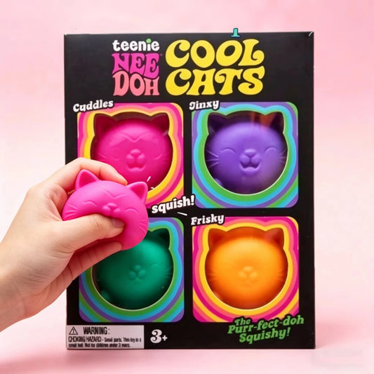 Cute Cat Squishy Toys Slow Rise Stress Relief Ball