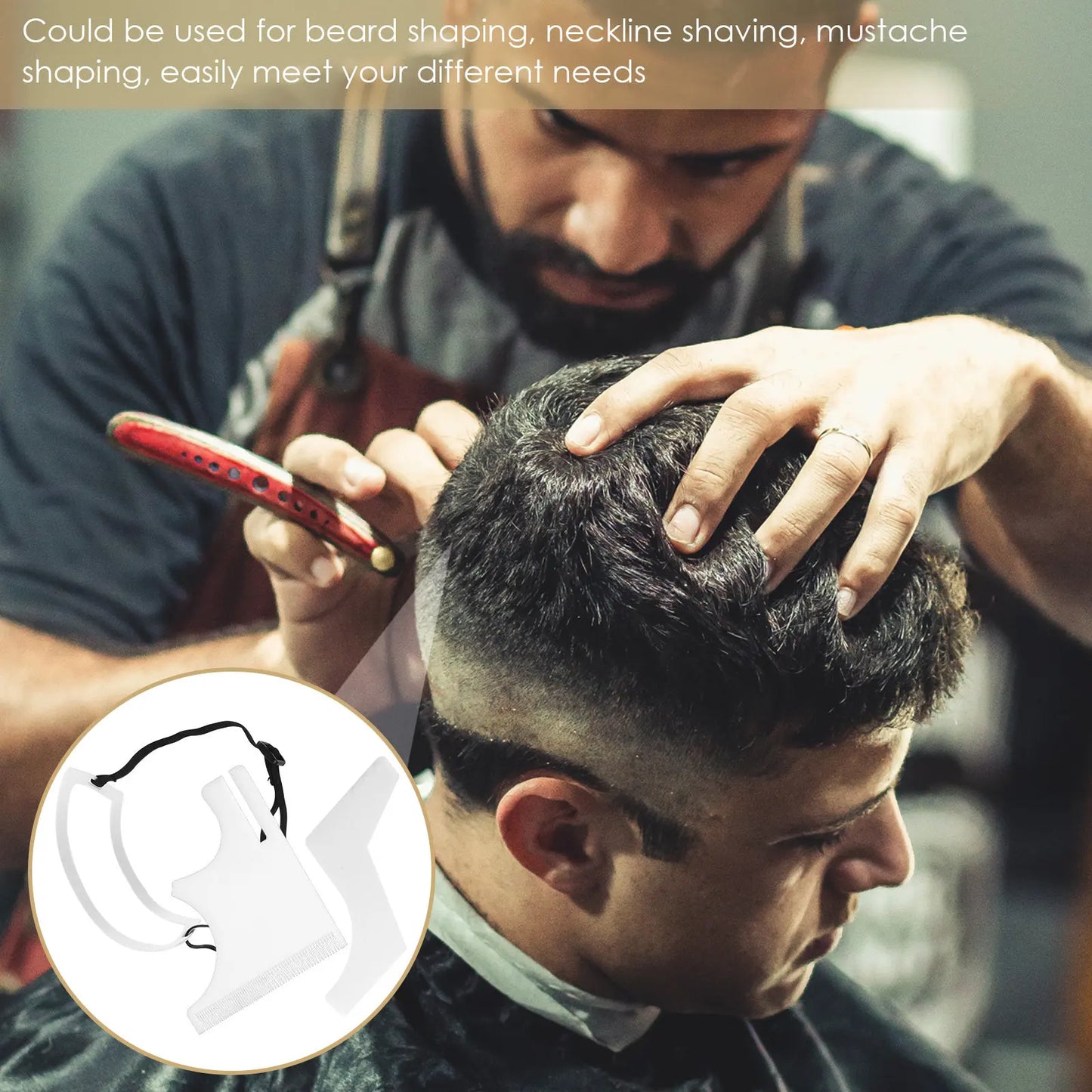 Beard Guide Hairline Shaping Tool Neckline Shaving Template