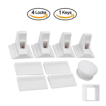 Baby Safety Lock Invisible Lock Kids Security  Protection