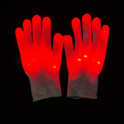 Wireless LED Neon Purge Mask & Fiber Optic Gloves