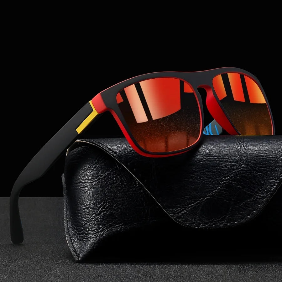 Fashion Vintage Square Sunglasses Men Women Eyewear