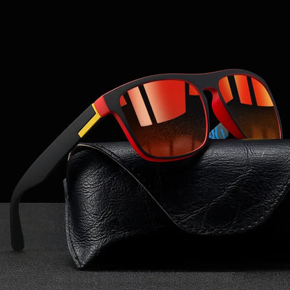 Fashion Vintage Square Sunglasses Men Women Eyewear