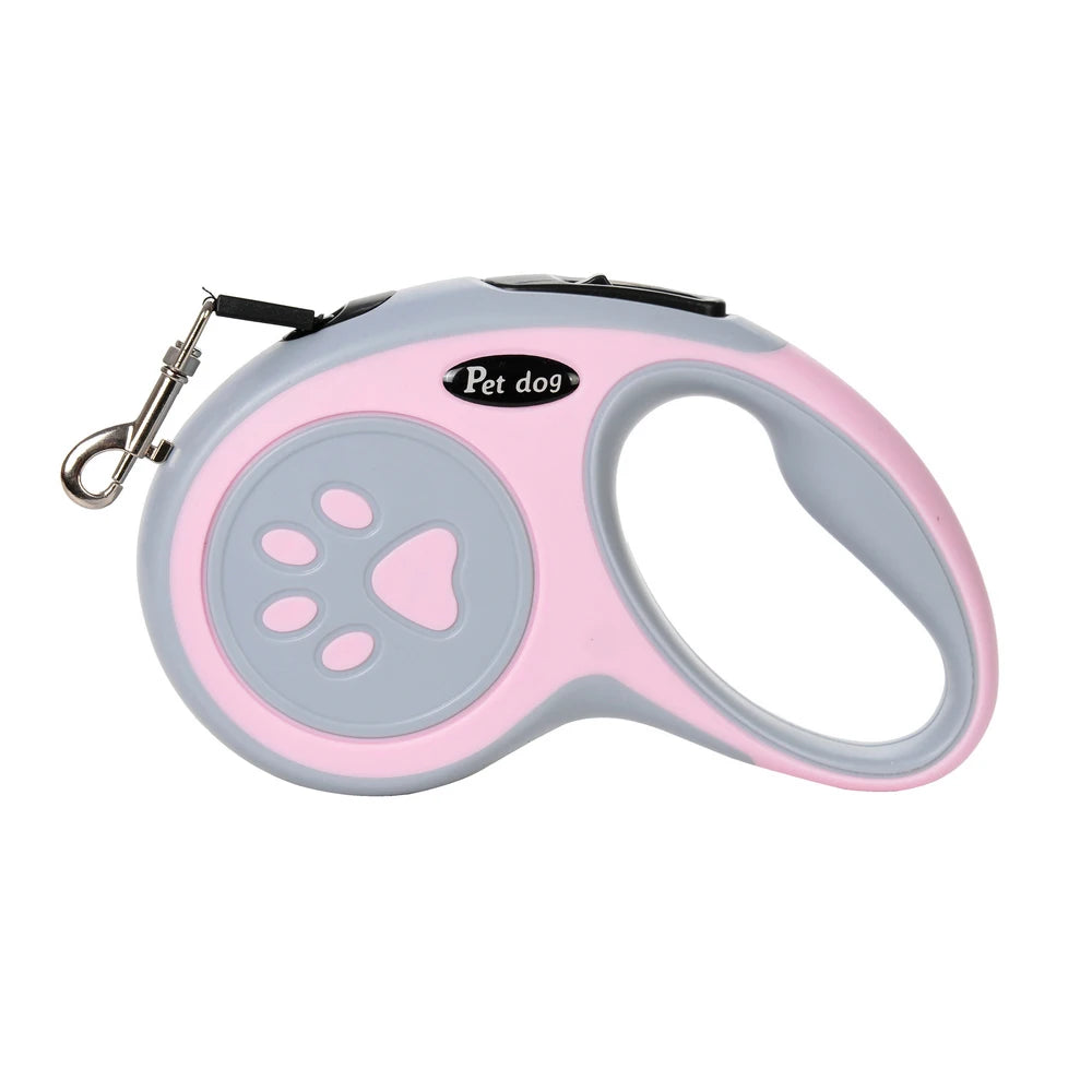 3m 5m Nylon Dog Leash Automatic Retractable Cat Lead