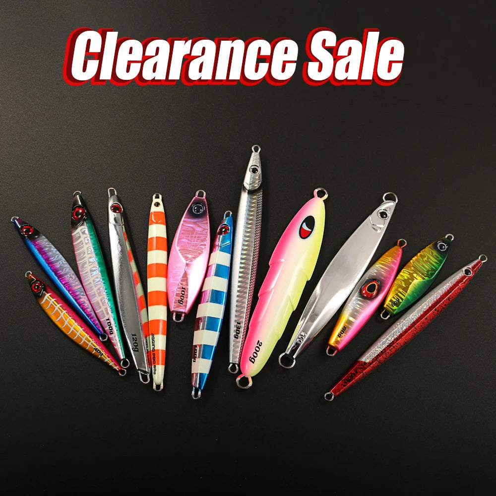 Vertical Jigging Lure Shore Long Casting Saltwater Fishing Lure