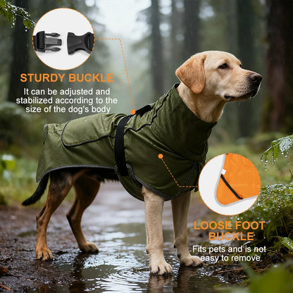 Dog Raincoat Windbreaker for All Dog Sizes Waterproof