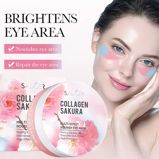 Sakura Collagen Eye Mask Anti Dark Circles Moisturizing