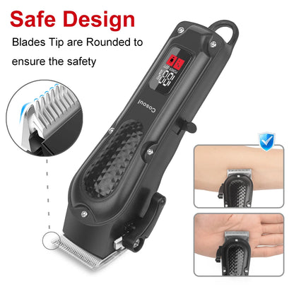 Hair Clipper Compact Size Hair Trimmer Electric Beard Trimmer