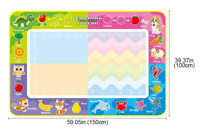 Magic Water Drawing Mat Coloring Doodle Mat