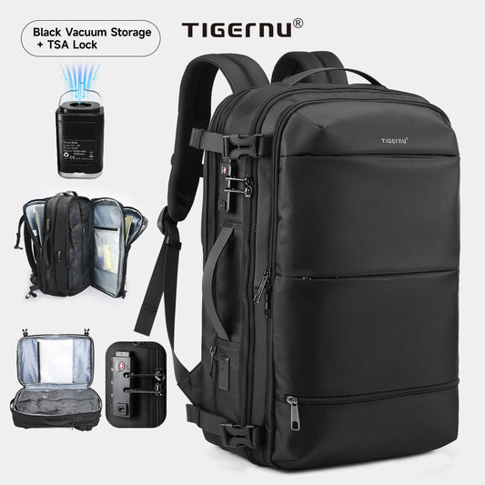Tigernu Vacuum Compression Backpacks Men Travel