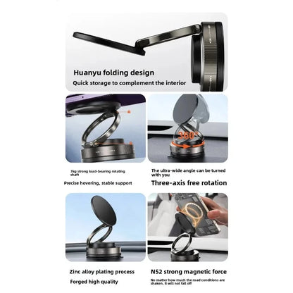 T30 Vacuum Magnetic Phone Holder Stand, for Magsafe Suction