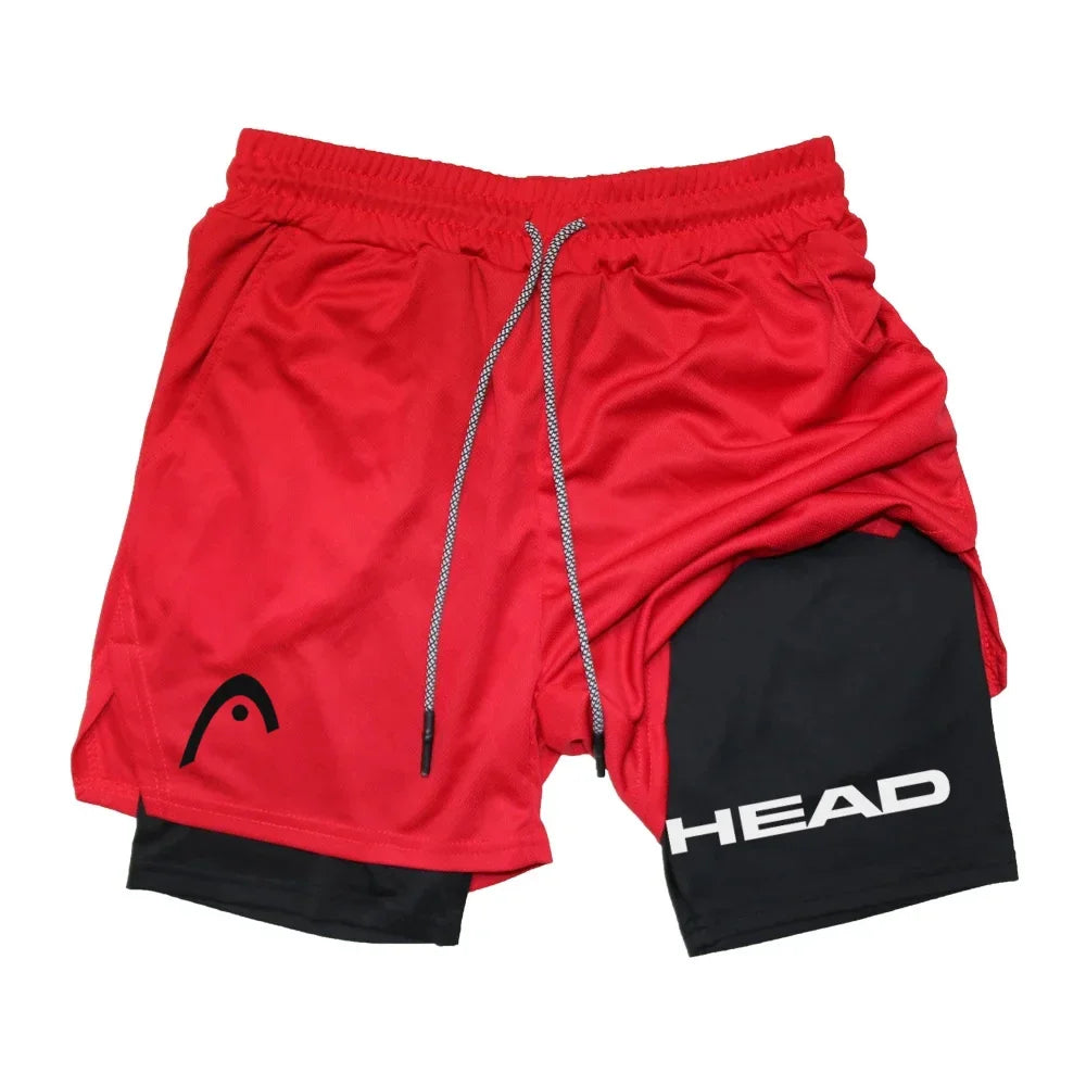 Anime Berserk Head Running Shorts Men Fitness Gym Training