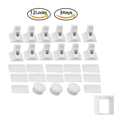 Baby Safety Lock Invisible Lock Kids Security  Protection