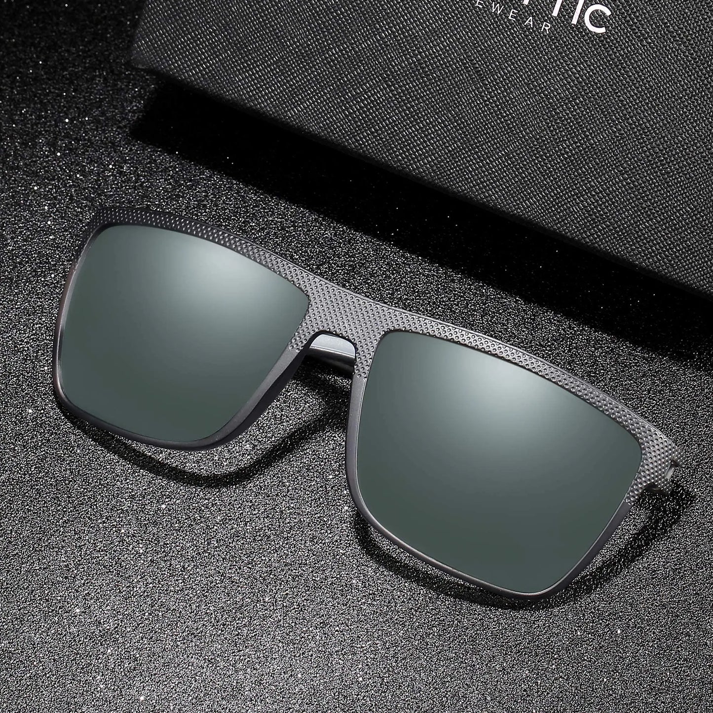 Polarized Sunglasses for Men Shades Lightweight TR90 Frame
