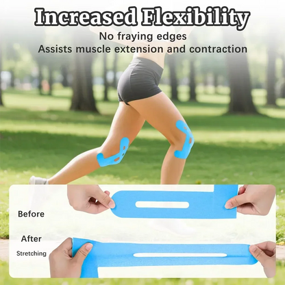 Kinesiology Tapes for Knees Waterproof & Breathable Sport