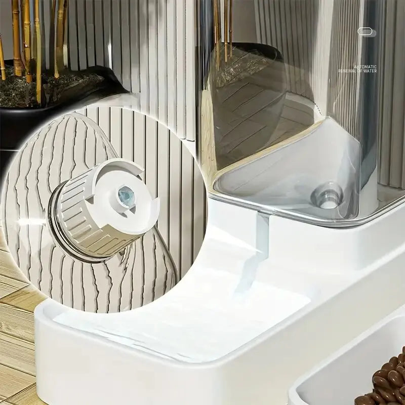 A2 Automatic Dog Feeder/Water Dispenser  Set