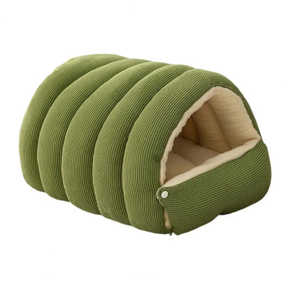 Pet House with Non-slip Base Washable Pet Bed