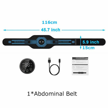 Intelligent EMS Belt Massage Set Full Body Muscle Stimulation