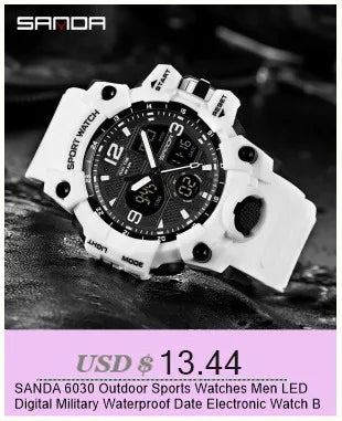 Simple Luxury Student Quartz Watch Clock Gift Outdoor