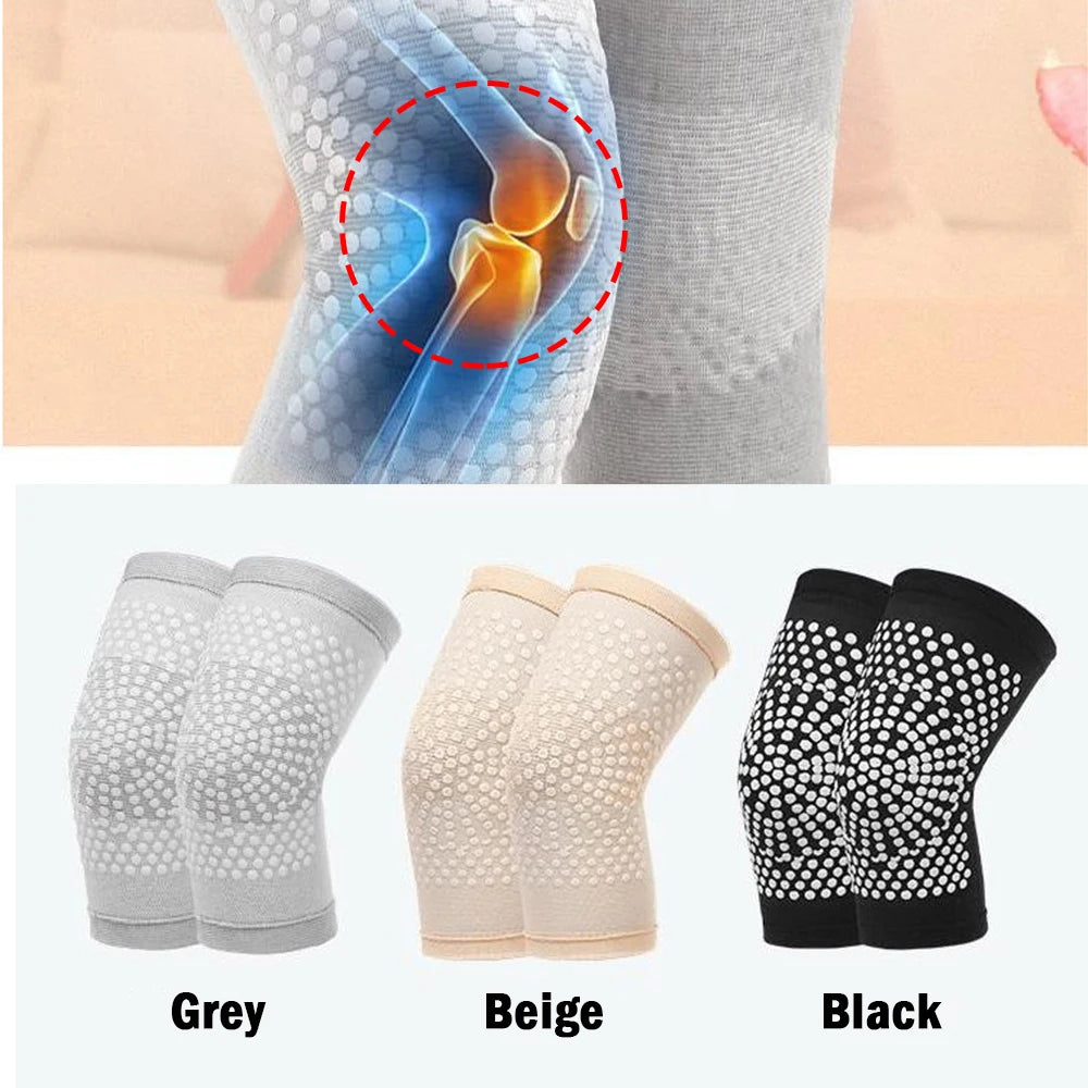 1 Pair Self Heating Support Knee Pads Knee Brace Warm