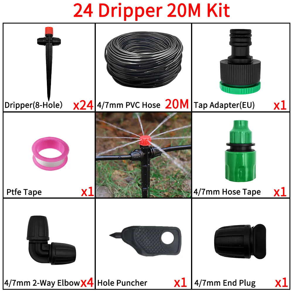 Garden Drip Irrigation Spiked Sprinkler