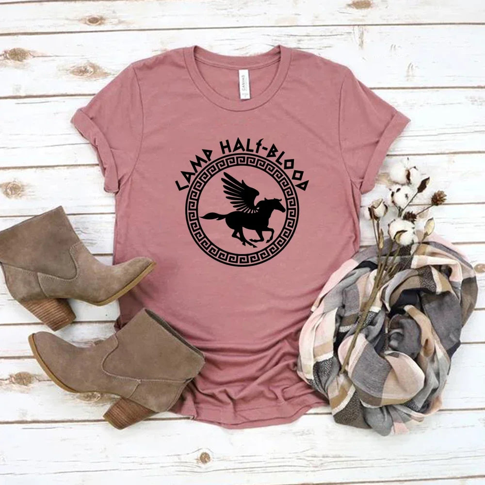 Camp Half Blood T Shirts Fall Training Camp Game Tshirt