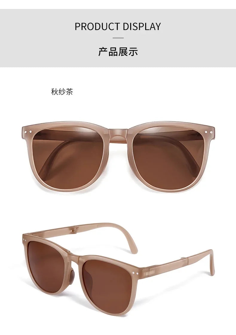 Folding Sunglasses Portable Ultra Light Sun Protection