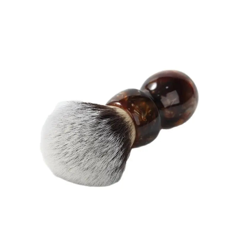 Caramel Cat's Whisker Synthetic Shaving Brush