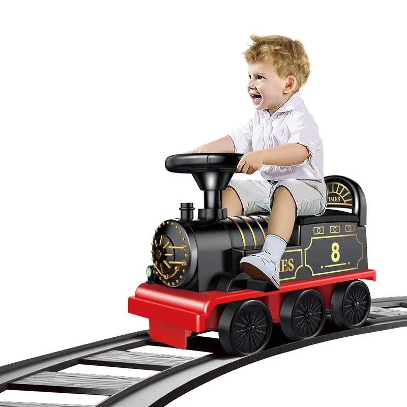 Kids Train Riding Toy Ailway Classical Electric Model