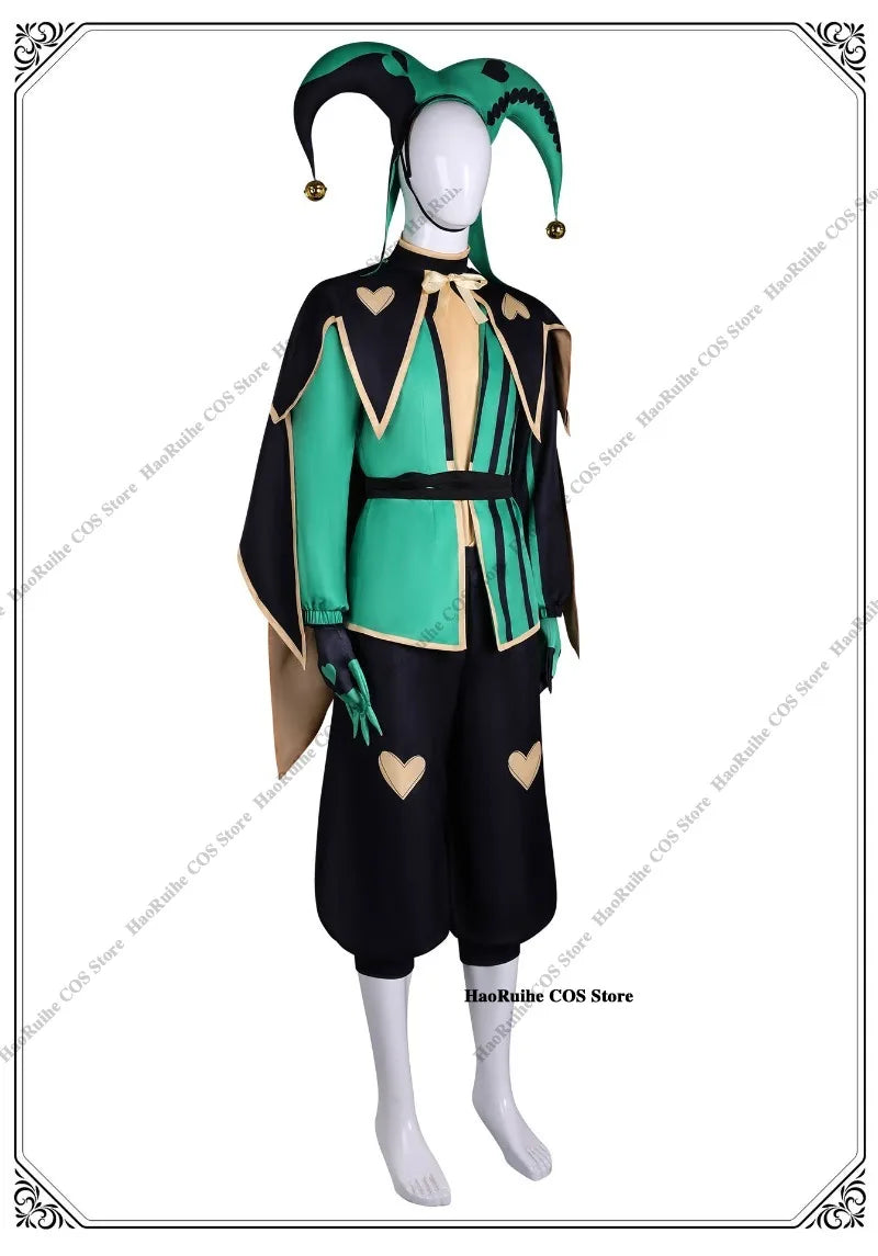 Hot The Freak Circus Pierrot Jester Harlequin Cosplay