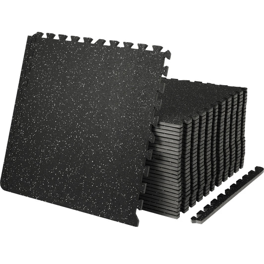 SucceBuy 25/12/6 PCS 1/2 in Thick Gym Floor Mats