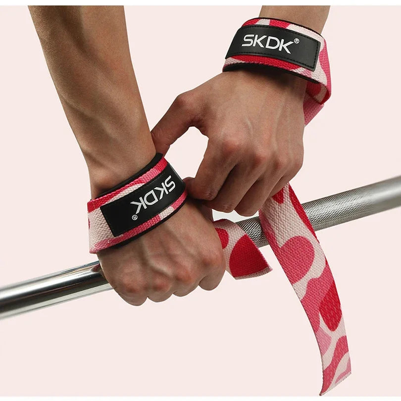 Weight Lifting Wrist Straps Strength Training Adjustable