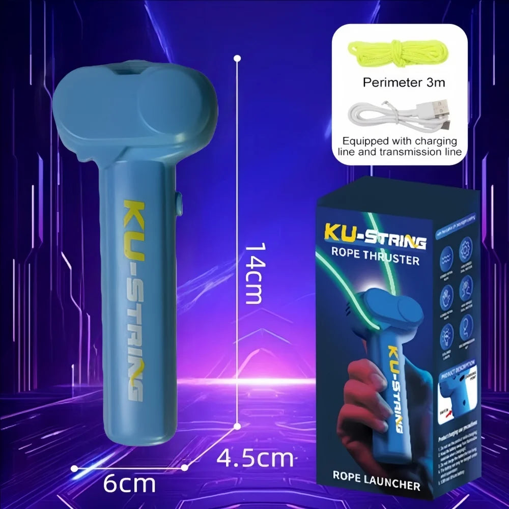 Glow-in-the-dark fun electric rope thruster children's outdoor