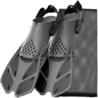 Snorkel Fins Swimming Flippers Adjustable Buckles