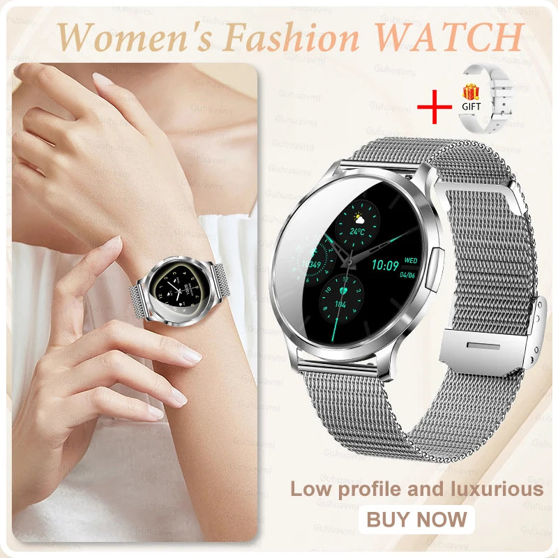 New Smart Watch For Women Gift 1.32 Inch Full Touch Screen