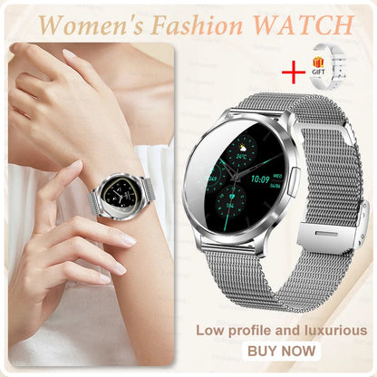 New Smart Watch For Women Gift 1.32 Inch Full Touch Screen