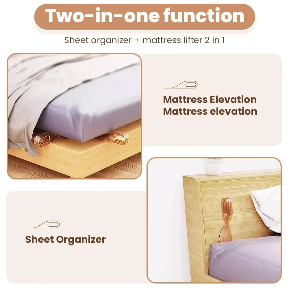 Sheet Changing Portable Tool Mattress Lifter Ergonomic Mattress