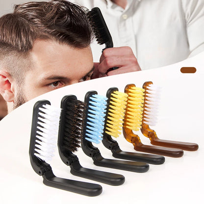 Soft Boar Bristle Beard Brush Hairdressing Hair Styling